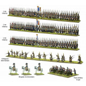 Brigada de infantería francesa. Black Powder Epic Battles: Waterloo.