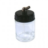 Glass paintcup for airbrush, 22ml. FENGDA BD-03