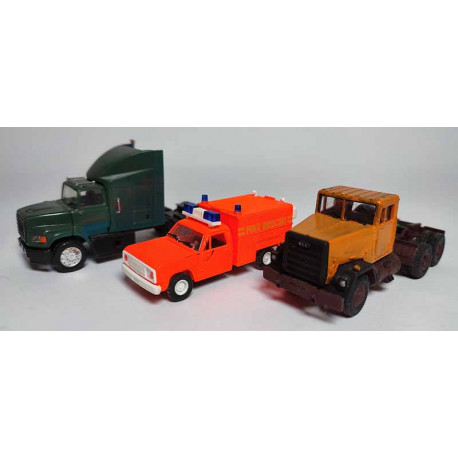 Assorted vehicle set.