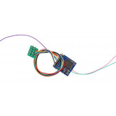 Decoder de funciones LokPilot Fx V5.0, 8 pins. DCC.