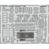 Photo-etched:  Panzer II Ausf. F.