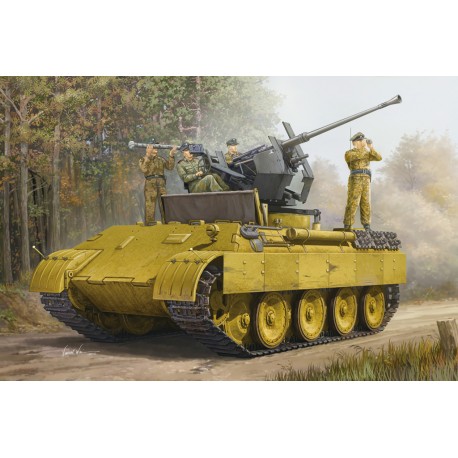 German panther ausf.D flak bergepanther. HOBBY BOSS 82492