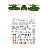 Decal set: T-26 in Spain.