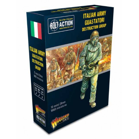 Grupo de destrucción Guastatori del ejército italiano. Bolt Action.