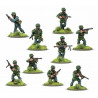 Italian Paracadutisti paratrooper infantry section. Bolt Action.