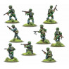 Italian Paracadutisti paratrooper infantry section. Bolt Action.