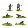 Italian Paracadutisti flamethrower, sniper & light mortar teams. Bolt Action.