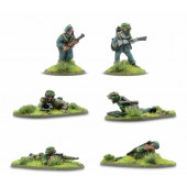 Equipos de lanzallamas, francotiradores y morteros ligeros paracaidistas italianos. Bolt Action.