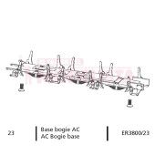 AC base bogie for RENFE 303.