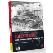 Italienfeldzug. Carros de combate y vehículos alemanes.