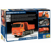 KAMAZ-65115 dump truck.