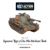 Tanque medio japonés Tipo 3 Chi-Nu. Bolt Action.