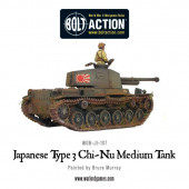 Tanque medio japonés Tipo 3 Chi-Nu. Bolt Action.