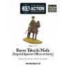 Baron Nishi, oficial imperial japonés a caballo. Bolt Action.