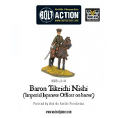 Baron Nishi (Imperial Japanese officer on horse). Bolt Action.