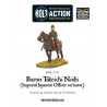 Baron Nishi, oficial imperial japonés a caballo. Bolt Action.