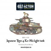 Japanese Type 4 Ke-Nu light tank. Bolt Action.