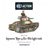 Tanque ligero japonés Tipo 4 Ke-Nu. Bolt Action.