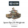 Japanese Type 4 Ke-Nu light tank. Bolt Action.