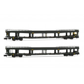 Plataforma portacoches DD DEV 66 (x2). SNCF.