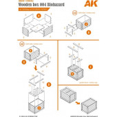 Cajas de productos tóxicos y peligrosos (x3).