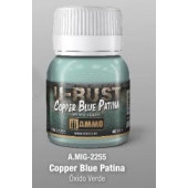 U-RUST Cooper blue patina.