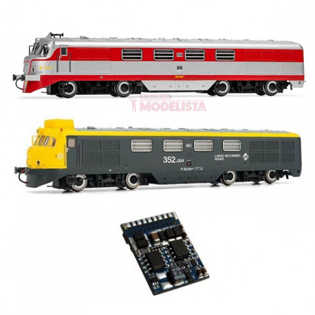 21 pins decoder 21 for RENFE 352. ESU ER301/352