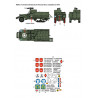 Decal set: M3 and M2 half track in Spain.