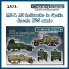 Decal set: M3 and M2 half track in Spain.