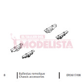 Chassis accessories for RENFE 591.