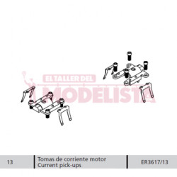 Accesorios motor para Ferrobus 591 RENFE.