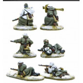 German Heer Panzerschreck, Flamethrower & Sniper teams (Winter). BoltAction.