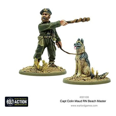 Captain Colin Maud RN Beach Master. BoltAction.