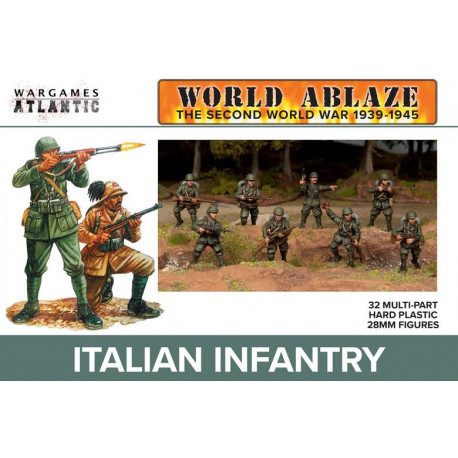 Infantería italiana.