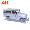 Toyota FJ43 SUV with hard top.