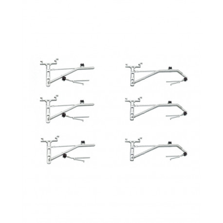 Ménsulas para pórtico rígido (x6).