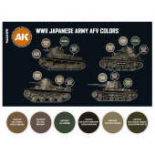 Colores AFV del Ejército Japonés de la WWII.