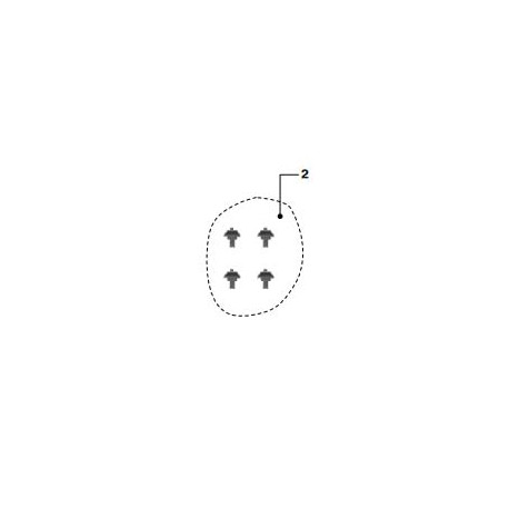 Pantograph insulators set (269, 289). ELECTROTREN ER26002