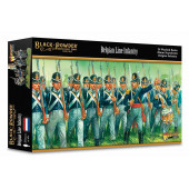 Infantería de línea belga napoleónica (ataque de marcha).