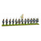 Napoleonic Belgian Line Infantry (march attack).