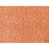 Wall card, Red brick. FALLER 222568