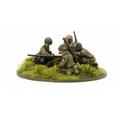 US Airborne HMG team (1944-45). Bolt Action.