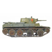 Tanque rápido soviético BT-7. Bolt Action.