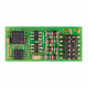 Decoder con conector PluX12, 1A.