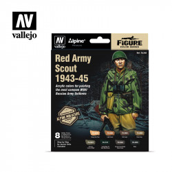 Set Model Color: Red Army Scout.