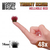 Thorny Scrubs, hellhole red.