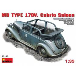 MB type 170V. Cabrio Saloon. MINIART 35103