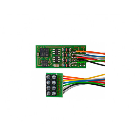 Decoder con conector NEM652 (8 pines), 1A.