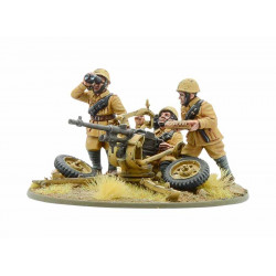 Cañón antiaéreo italiano Bersaglieri Breda de 2 cm. Bolt Action.