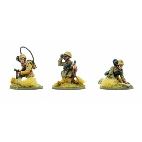 Equipo italiano Bersaglieri FOO. Bolt Action.